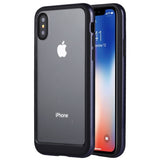 GOOSPERY New Bumper X for iPhone XS Max(6.5 inches) PC + TPU Shockproof Hard Protective Back Case