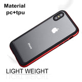 GOOSPERY New Bumper X for iPhone XS Max(6.5 inches) PC + TPU Shockproof Hard Protective Back Case