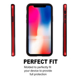 GOOSPERY New Bumper X for iPhone X(10), iPhone XS (5.8") PC + TPU Shockproof Hard Protective Back Case