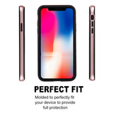GOOSPERY New Bumper X for iPhone XR(6.1") PC + TPU Shockproof Hard Protective Back Case