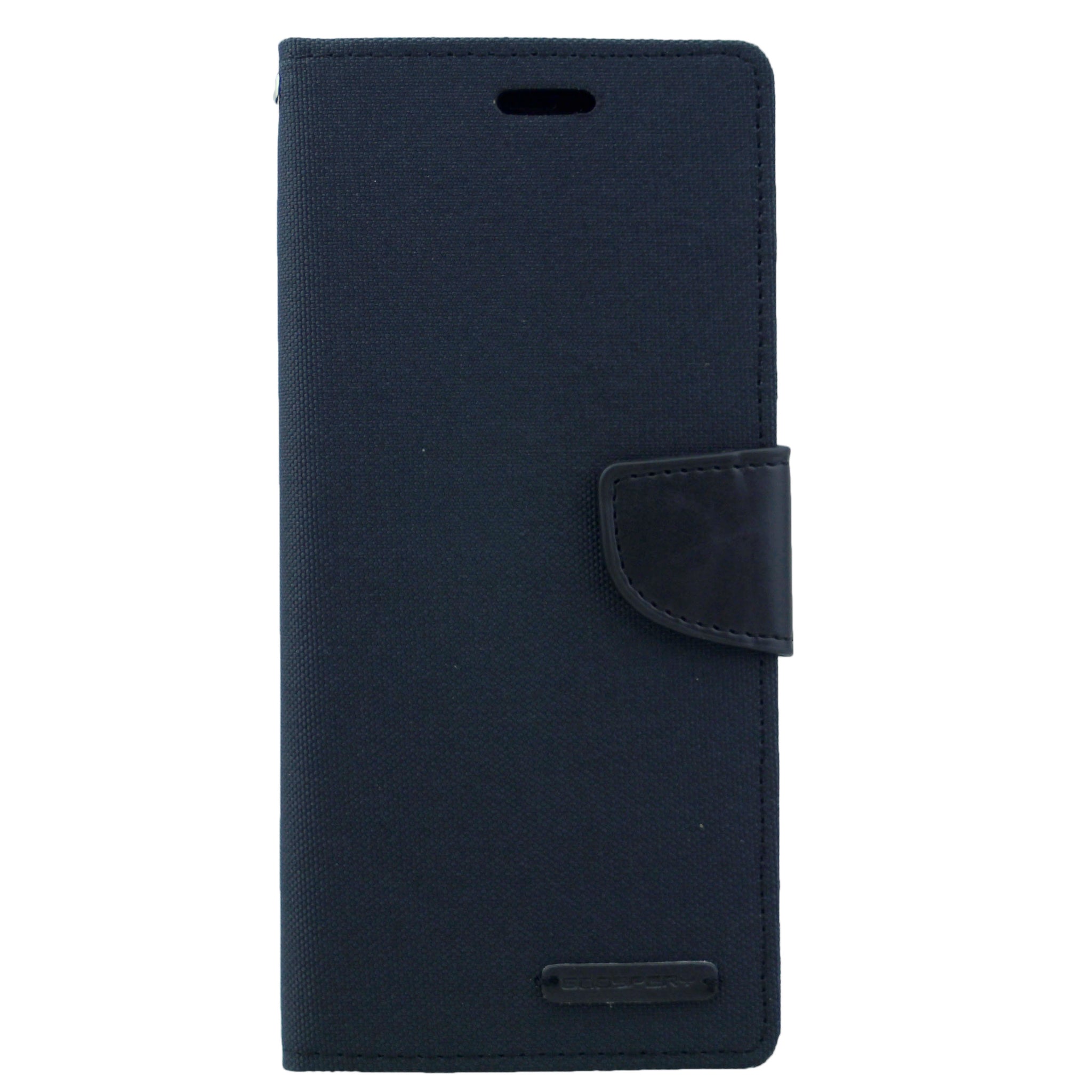 Goospery Canvas iPhone XS Max Wallet Case (6.5 inches) Denim Stand Flip Cover