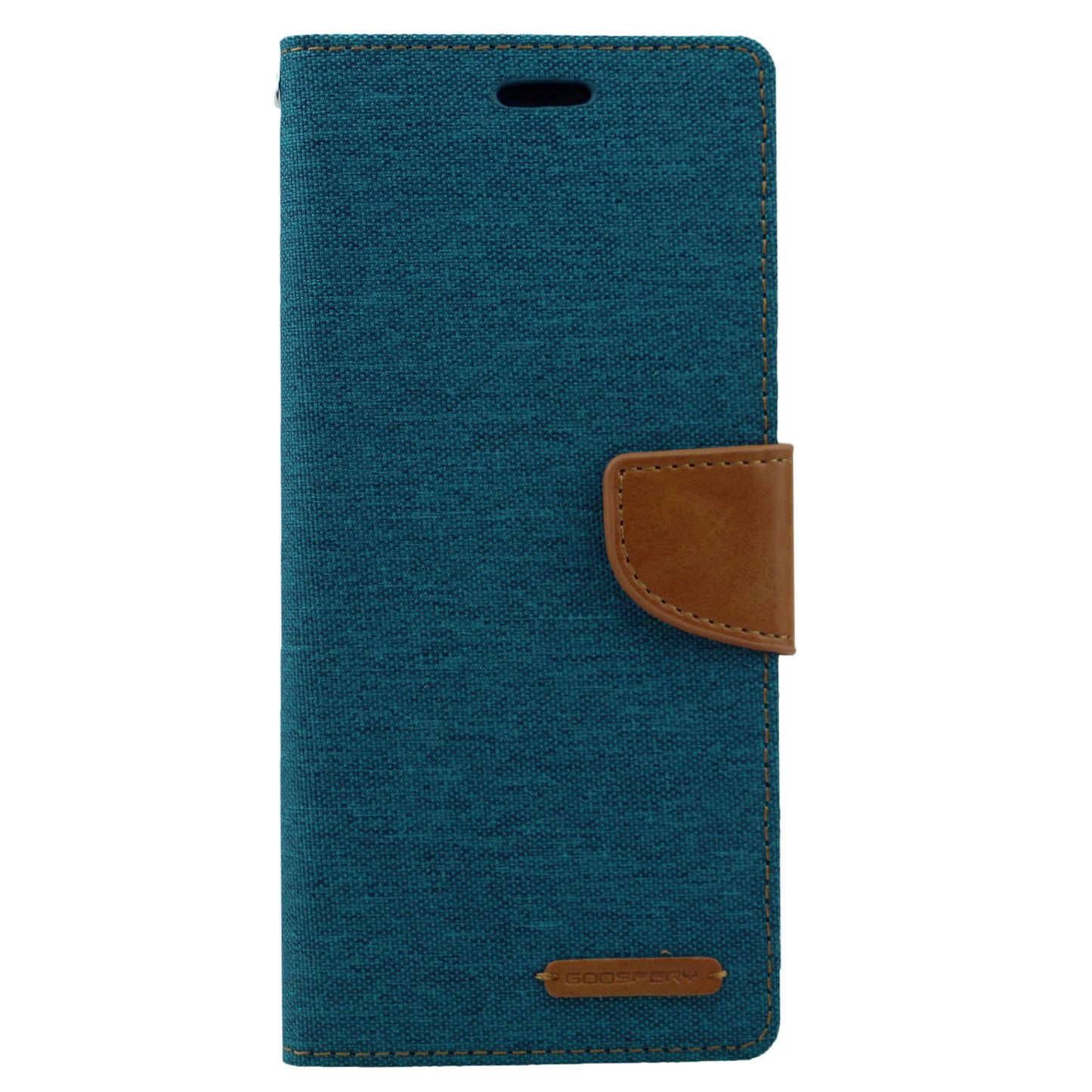 Goospery Canvas iPhone X(10), iPhone XS Wallet Case (5.8 inches) Denim Stand Flip Cover