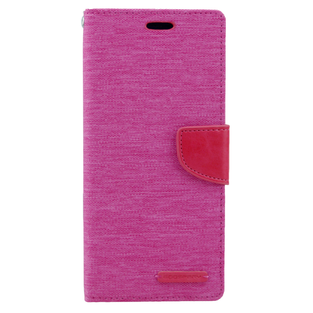Goospery Canvas iPhone XS Max Wallet Case (6.5 inches) Denim Stand Flip Cover