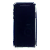 GOOSPERY for iPhone XS Max(6.5 inches) Detachable Electroplating Bumper Frame + TPU Shockproof Protective Back Cover Case with Holder