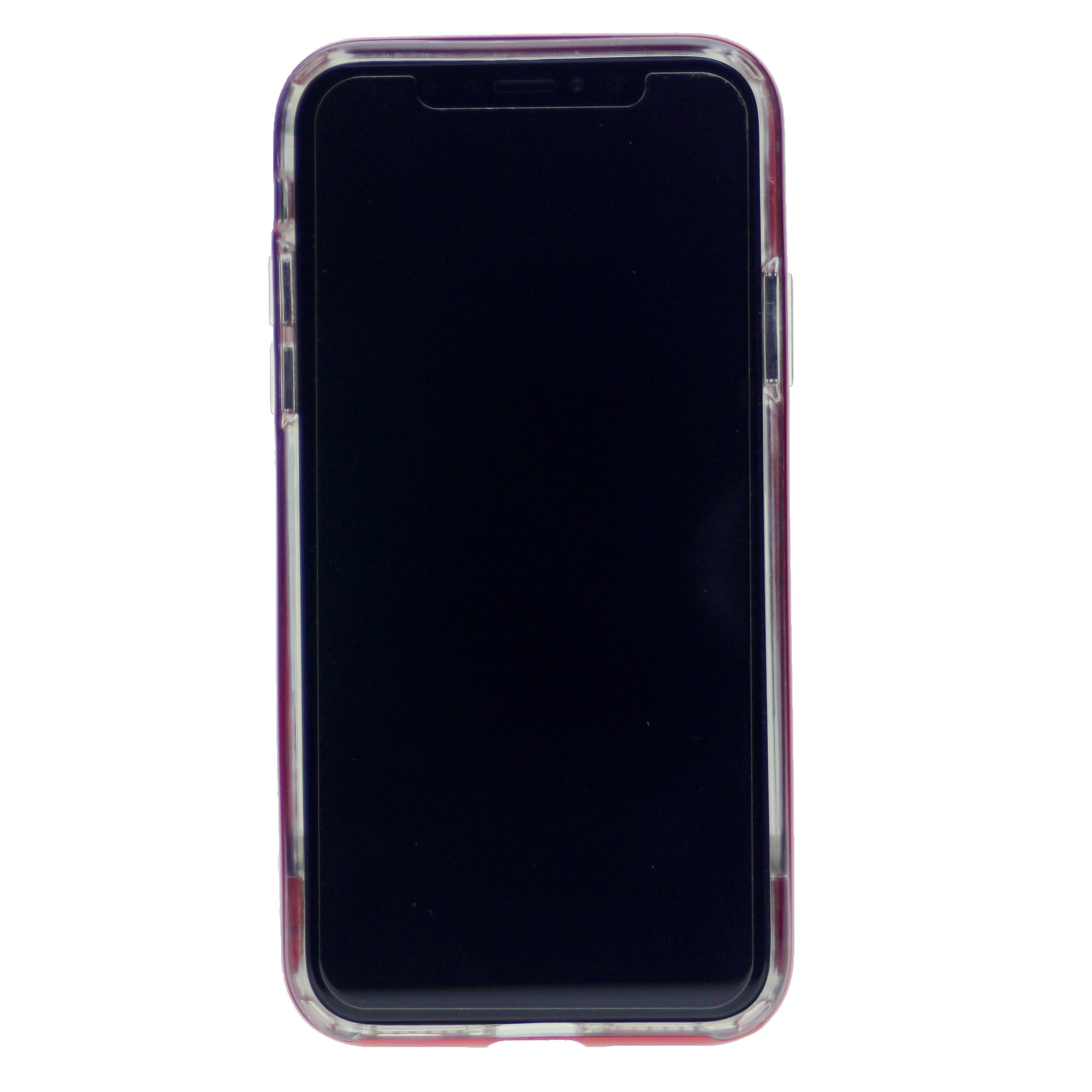 GOOSPERY for iPhone XR(6.1 inches) Detachable Electroplating Bumper Frame + TPU Shockproof Protective Back Cover Case with Holder