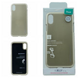 Goospery i-Jelly Case for iPhone XS Max (6.5 inches) Slim Thin Rubber Case Cover