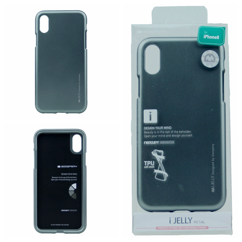 Goospery i-Jelly Case for iPhone XS Max (6.5 inches) Slim Thin Rubber Case Cover