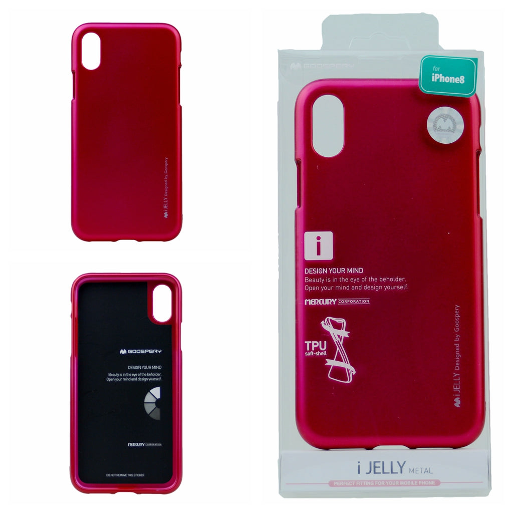 Goospery i-Jelly Case for iPhone X(10), iPhone XS (5.8 inches) Slim Thin Rubber Case Cover