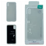 Goospery i-Jelly Case for iPhone X(10), iPhone XS (5.8 inches) Slim Thin Rubber Case Cover
