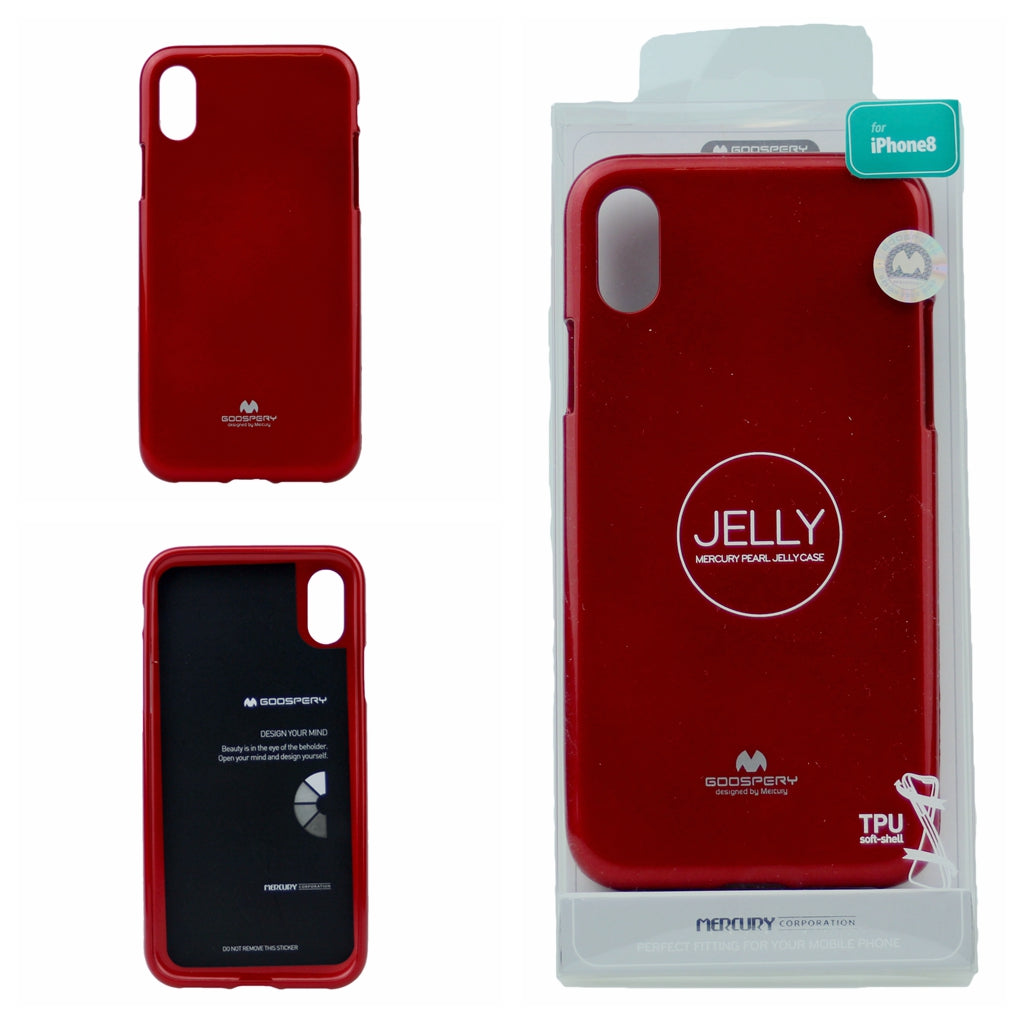 Goospery Pearl Jelly Case for iPhone XR (6.1 inches) Slim Thin Rubber Case