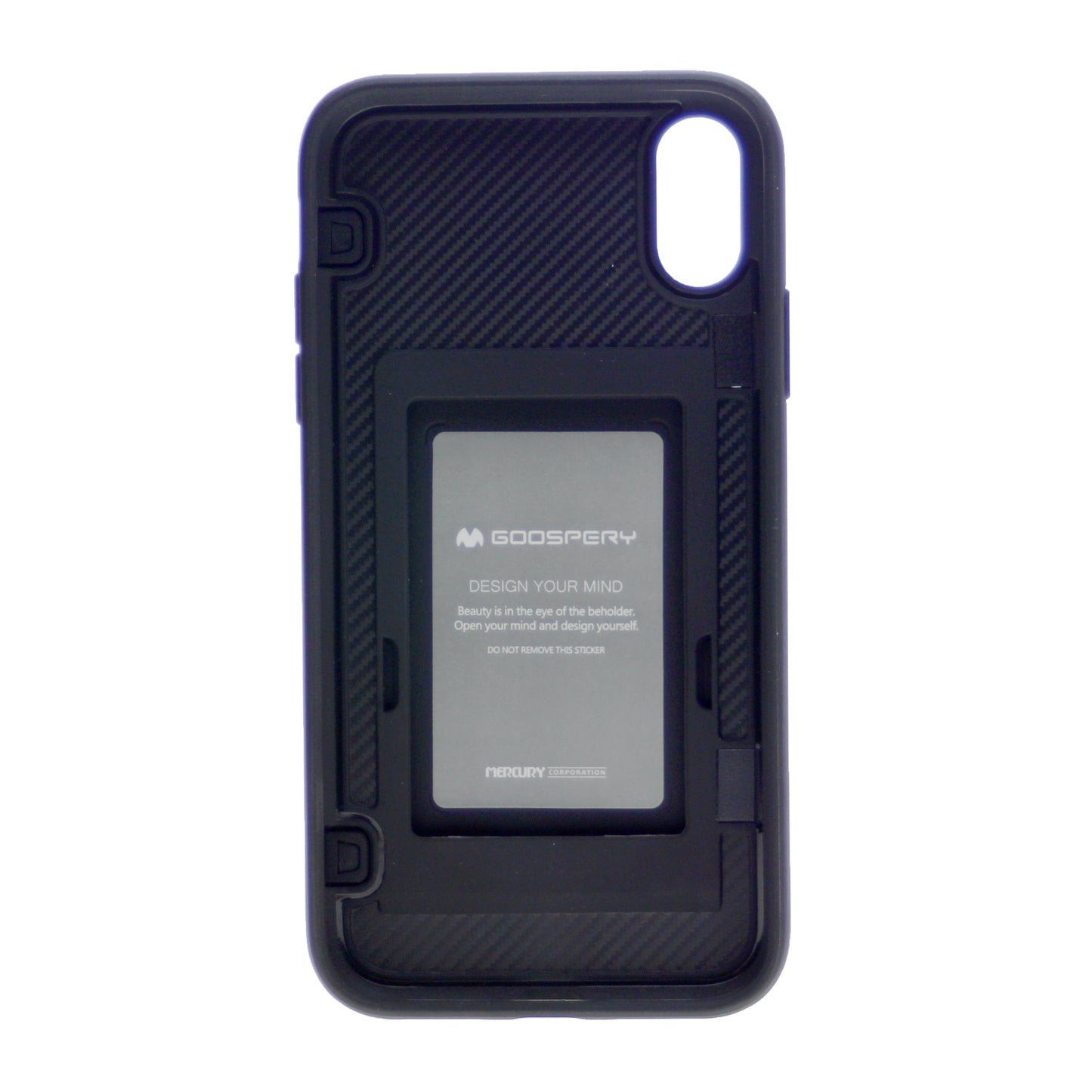 Goospery iPhone XR (6.1 inches) Wallet Case with Card Holder, Protective Dual Layer Bumper Phone Case