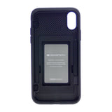 Goospery iPhone XR (6.1 inches) Wallet Case with Card Holder, Protective Dual Layer Bumper Phone Case