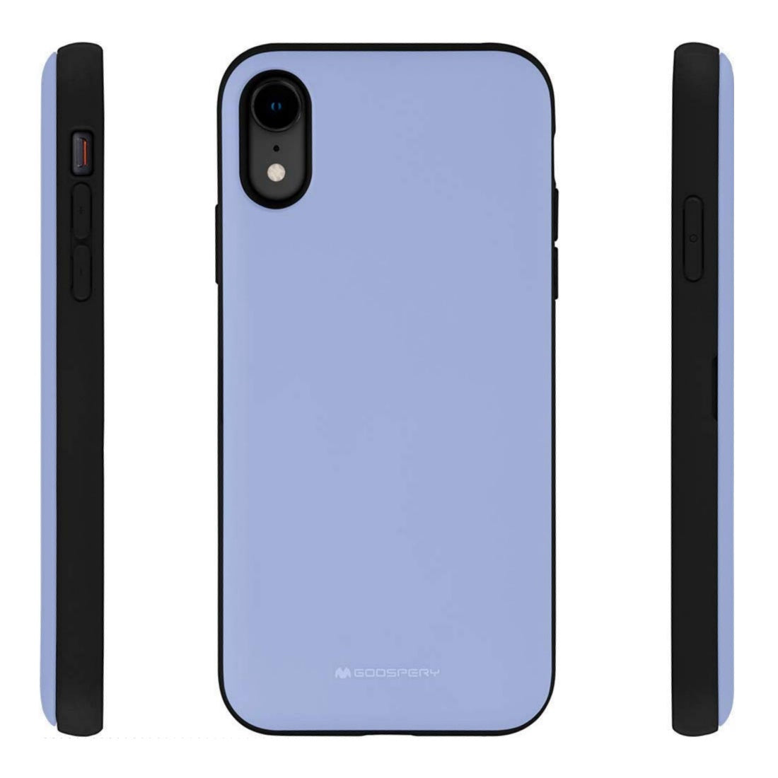 Goospery iPhone XR (6.1 inches) Wallet Case with Card Holder, Protective Dual Layer Bumper Phone Case