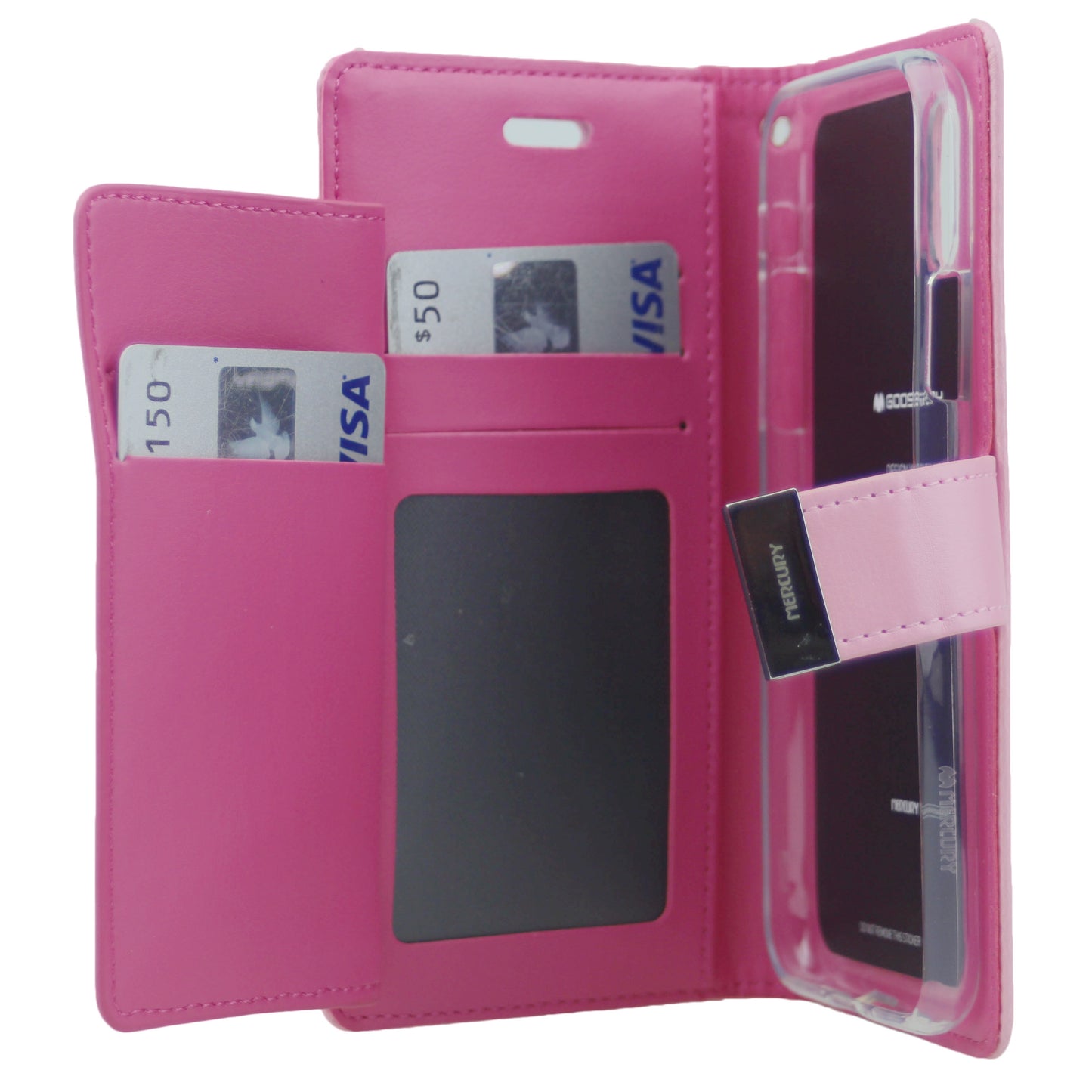 Goospery Rich iPhone X(10), iPhone XS Wallet Case (5.8 inches) Extra Card Slots Leather Flip Cover