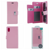 Goospery Rich iPhone XS Max Wallet Case (6.5 inches) Extra Card Slots Leather Flip Cover