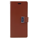 Goospery Rich iPhone XS Max Wallet Case (6.5 inches) Extra Card Slots Leather Flip Cover