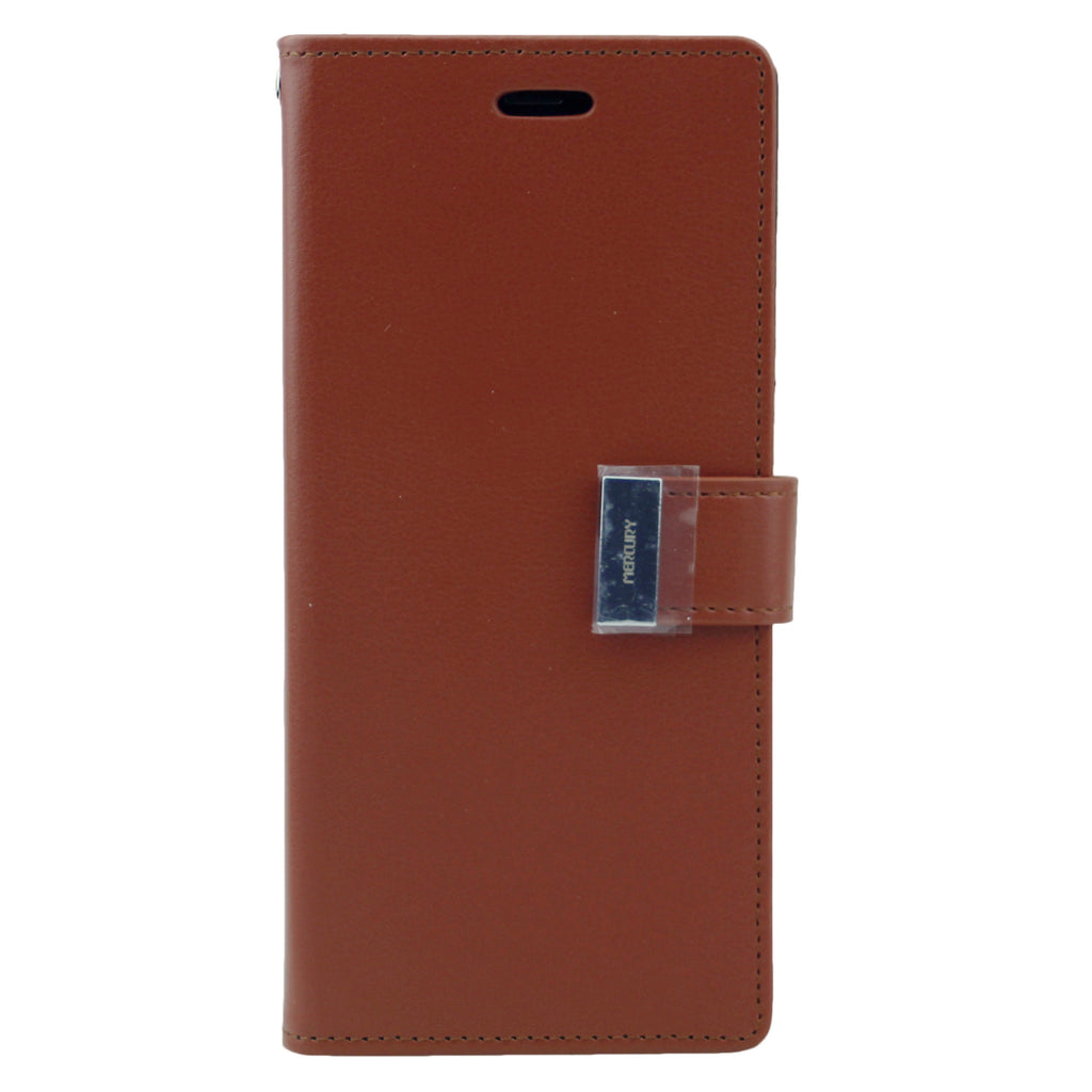 Goospery Rich iPhone XS Max Wallet Case (6.5 inches) Extra Card Slots Leather Flip Cover