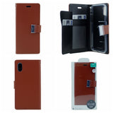 Goospery Rich iPhone X(10), iPhone XS Wallet Case (5.8 inches) Extra Card Slots Leather Flip Cover