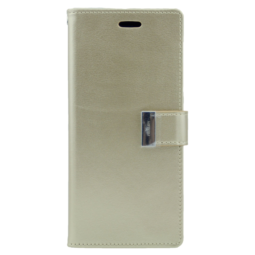 Goospery Rich iPhone XS Max Wallet Case (6.5 inches) Extra Card Slots Leather Flip Cover