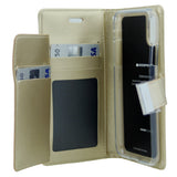 Goospery Rich iPhone XR Wallet Case (6.1 inches) Extra Card Slots Leather Flip Cover