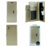 Goospery Rich iPhone XR Wallet Case (6.1 inches) Extra Card Slots Leather Flip Cover