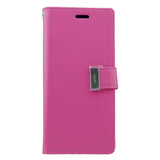 Goospery Rich iPhone XS Max Wallet Case (6.5 inches) Extra Card Slots Leather Flip Cover