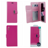 Goospery Rich iPhone XR Wallet Case (6.1 inches) Extra Card Slots Leather Flip Cover