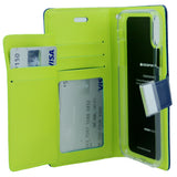 Goospery Rich iPhone XR Wallet Case (6.1 inches) Extra Card Slots Leather Flip Cover