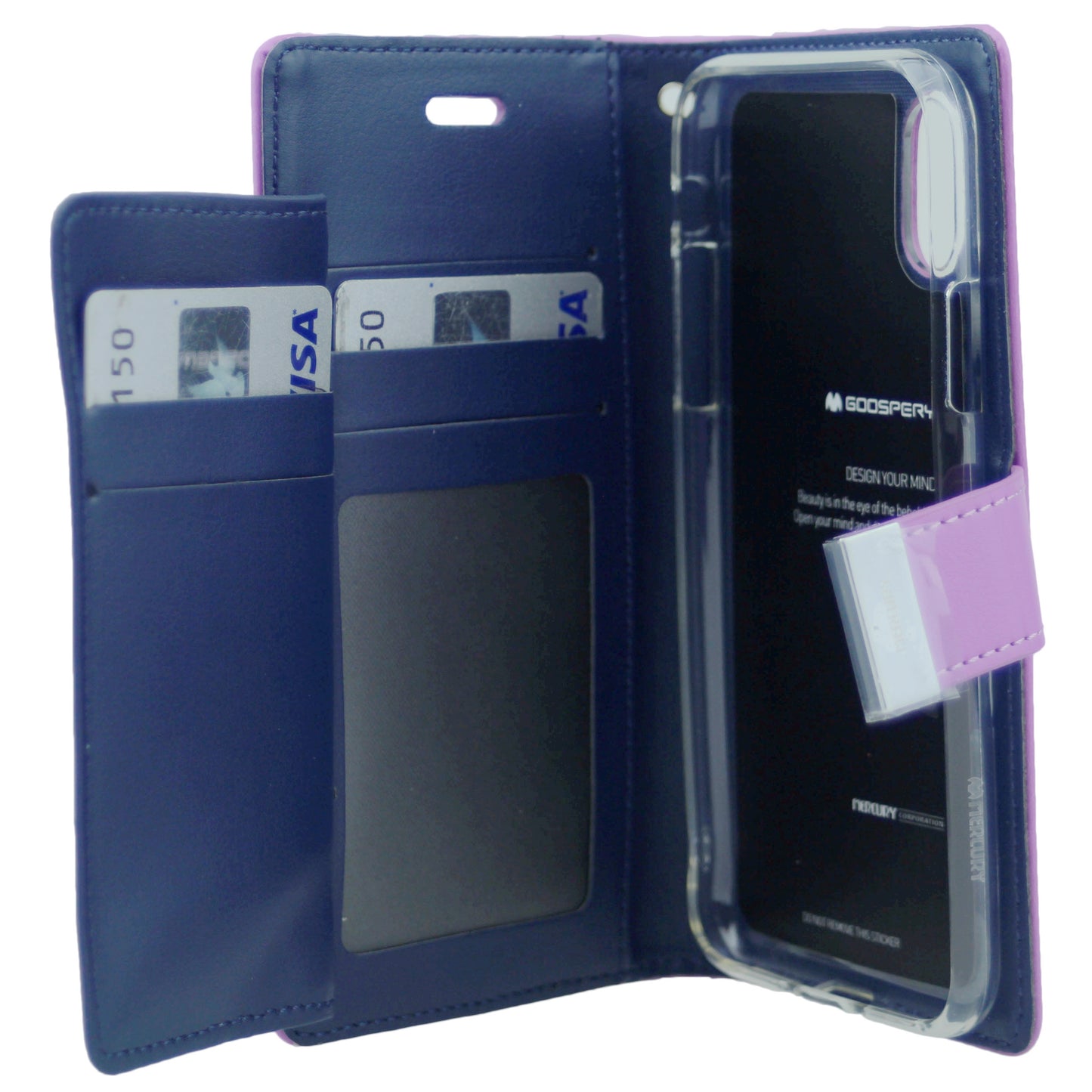 Goospery Rich iPhone X(10), iPhone XS Wallet Case (5.8 inches) Extra Card Slots Leather Flip Cover
