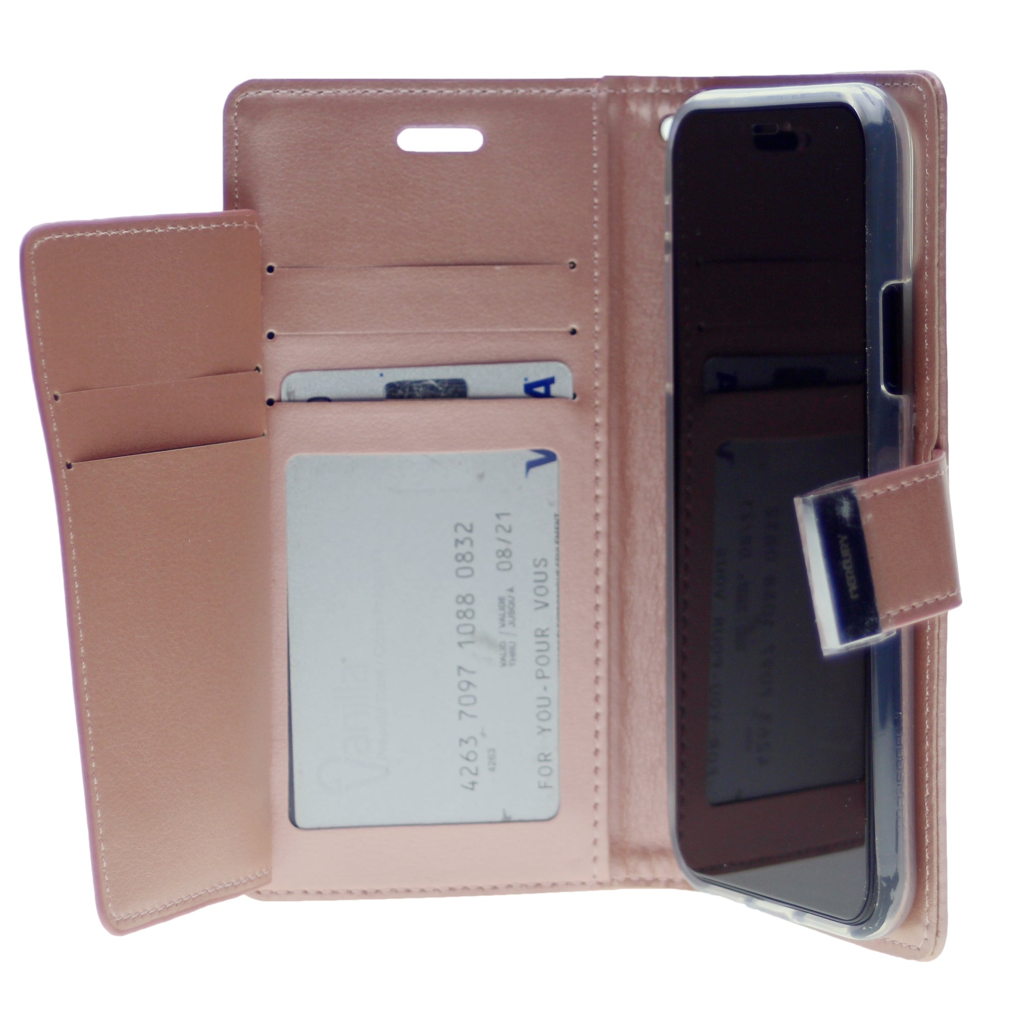 Goospery Rich iPhone XS Max Wallet Case (6.5 inches) Extra Card Slots Leather Flip Cover