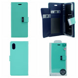 Goospery Rich iPhone X(10), iPhone XS Wallet Case (5.8 inches) Extra Card Slots Leather Flip Cover