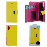 Goospery Rich iPhone X(10), iPhone XS Wallet Case (5.8 inches) Extra Card Slots Leather Flip Cover
