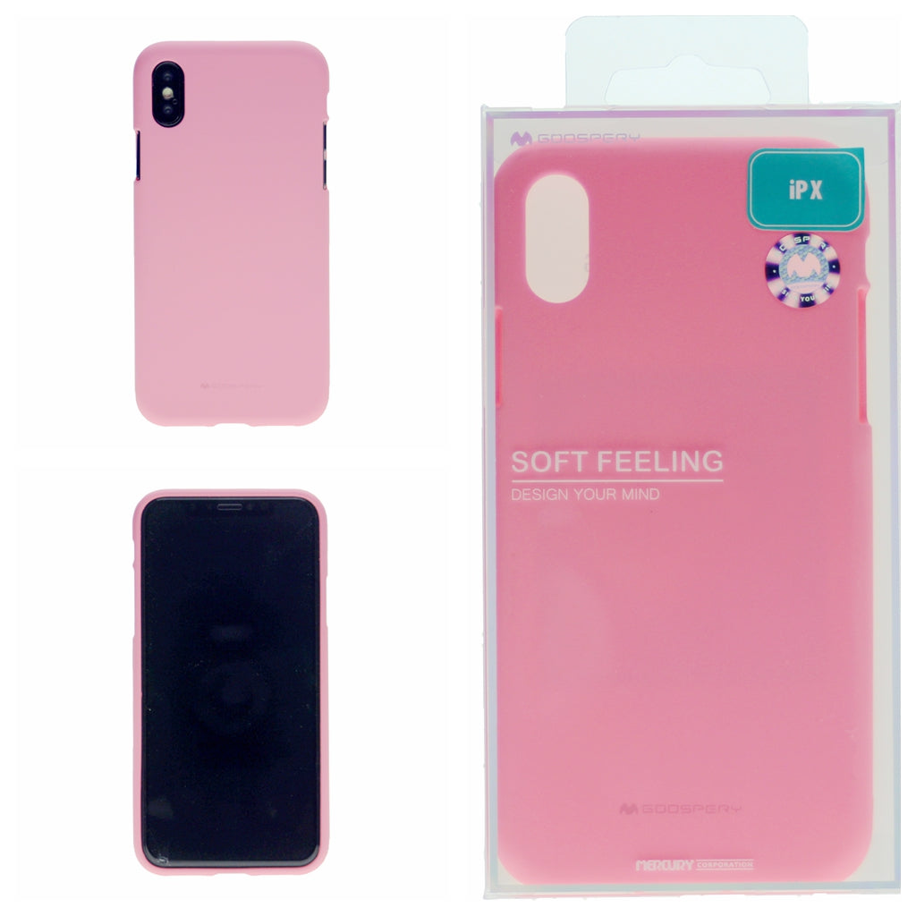 Goospery Soft Feeling Jelly Case for iPhone XR (6.1 inches) Silky Slim Bumper Cover