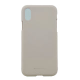 Goospery Soft Feeling Jelly Case for iPhone XR (6.1 inches) Silky Slim Bumper Cover