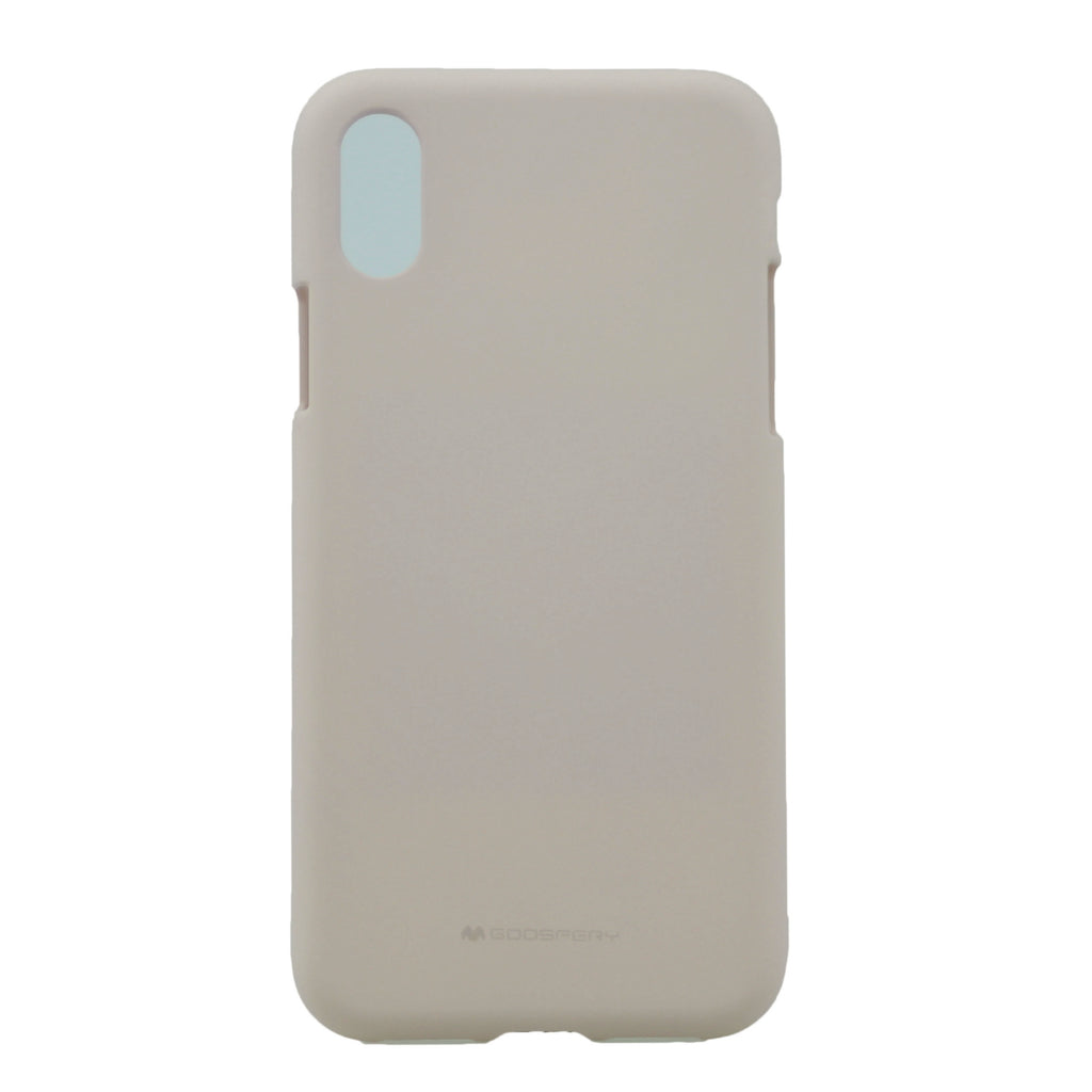 Goospery Soft Feeling Jelly Case for iPhone X(10), iPhone XS (5.8 inches) Silky Slim Bumper Cover