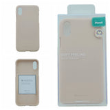 Goospery Soft Feeling Jelly Case for iPhone XS Max (6.5 inches) Silky Slim Bumper Cover