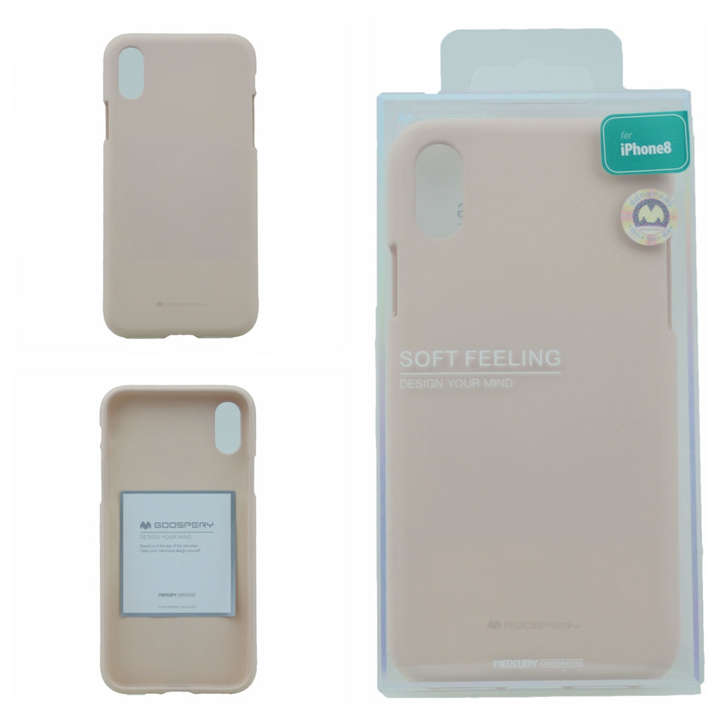 Goospery Soft Feeling Jelly Case for iPhone XS Max (6.5 inches) Silky Slim Bumper Cover