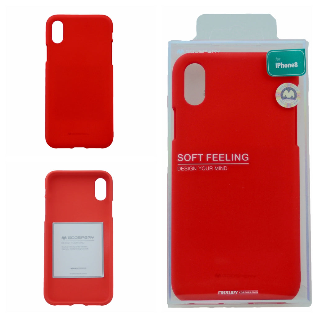 Goospery Soft Feeling Jelly Case for iPhone XS Max (6.5 inches) Silky Slim Bumper Cover
