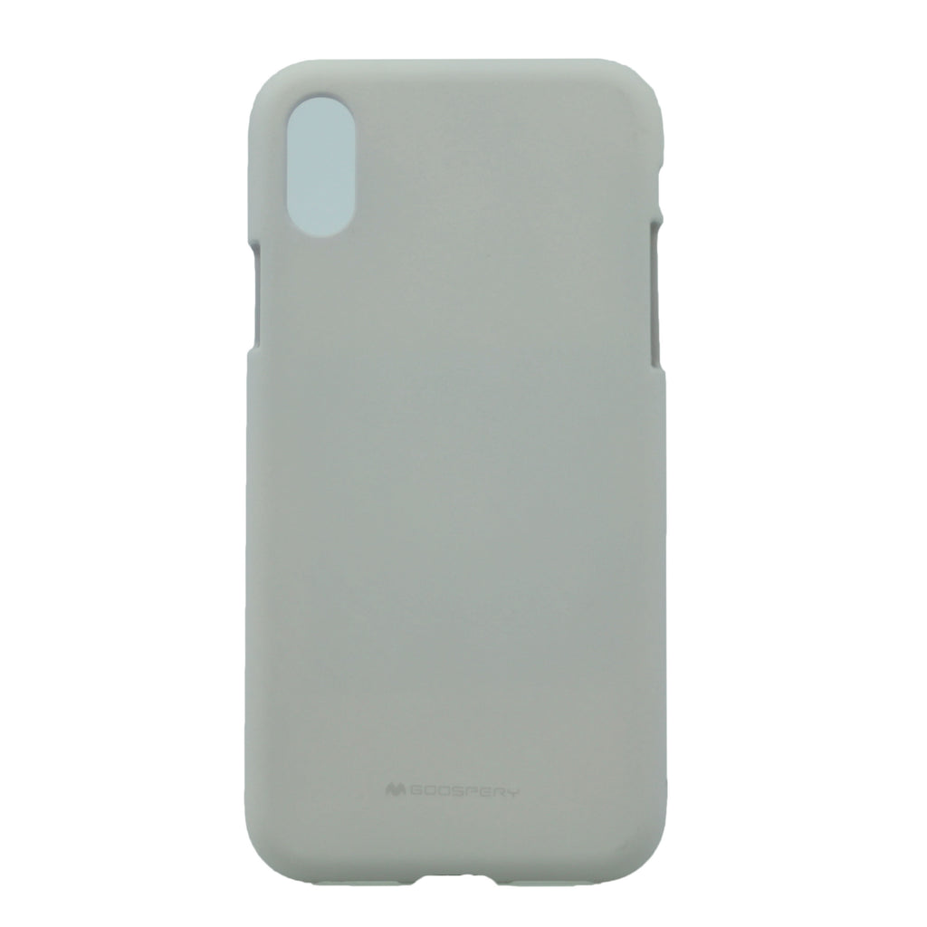Goospery Soft Feeling Jelly Case for iPhone X(10), iPhone XS (5.8 inches) Silky Slim Bumper Cover