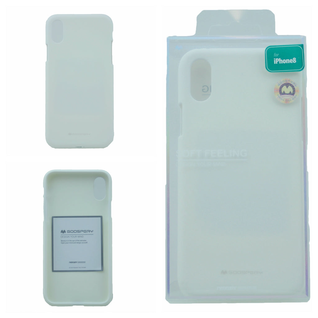 Goospery Soft Feeling Jelly Case for iPhone XS Max (6.5 inches) Silky Slim Bumper Cover