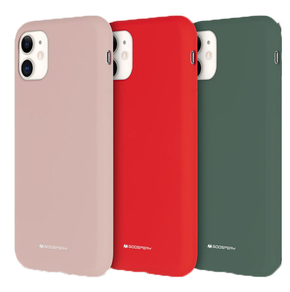 Goospery Liquid Silicone Case for iPhone XR(6.1 inches) Rubber Bumper Case with Soft Microfiber