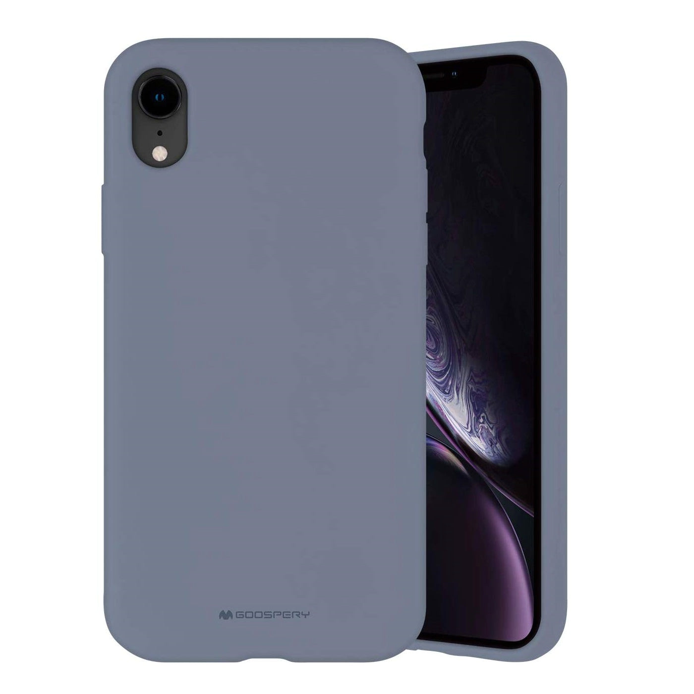 Goospery Liquid Silicone Case for iPhone XR(6.1 inches) Rubber Bumper Case with Soft Microfiber