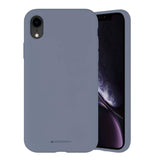 Goospery Liquid Silicone Case for iPhone XR(6.1 inches) Rubber Bumper Case with Soft Microfiber