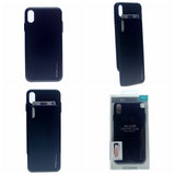 iPhone XS Max Case [Sliding Card Holder] GOOSPERY Protective Dual Layer Bumper [TPU+PC] Cover with Card Slot Wallet