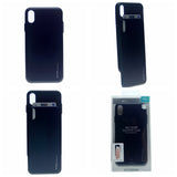 Sliding Card Holder GOOSPERY Protective Dual Layer Bumper [TPU+PC] Cover with Card Slot Wallet For iPhone XR 6.1"