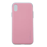 iPhone XS Max Case [Sliding Card Holder] GOOSPERY Protective Dual Layer Bumper [TPU+PC] Cover with Card Slot Wallet