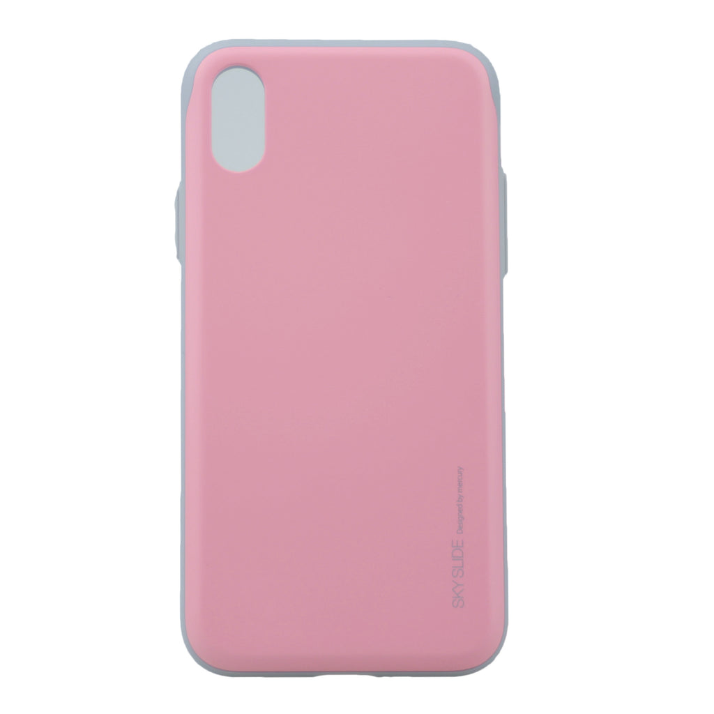 iPhone XS Max Case [Sliding Card Holder] GOOSPERY Protective Dual Layer Bumper [TPU+PC] Cover with Card Slot Wallet