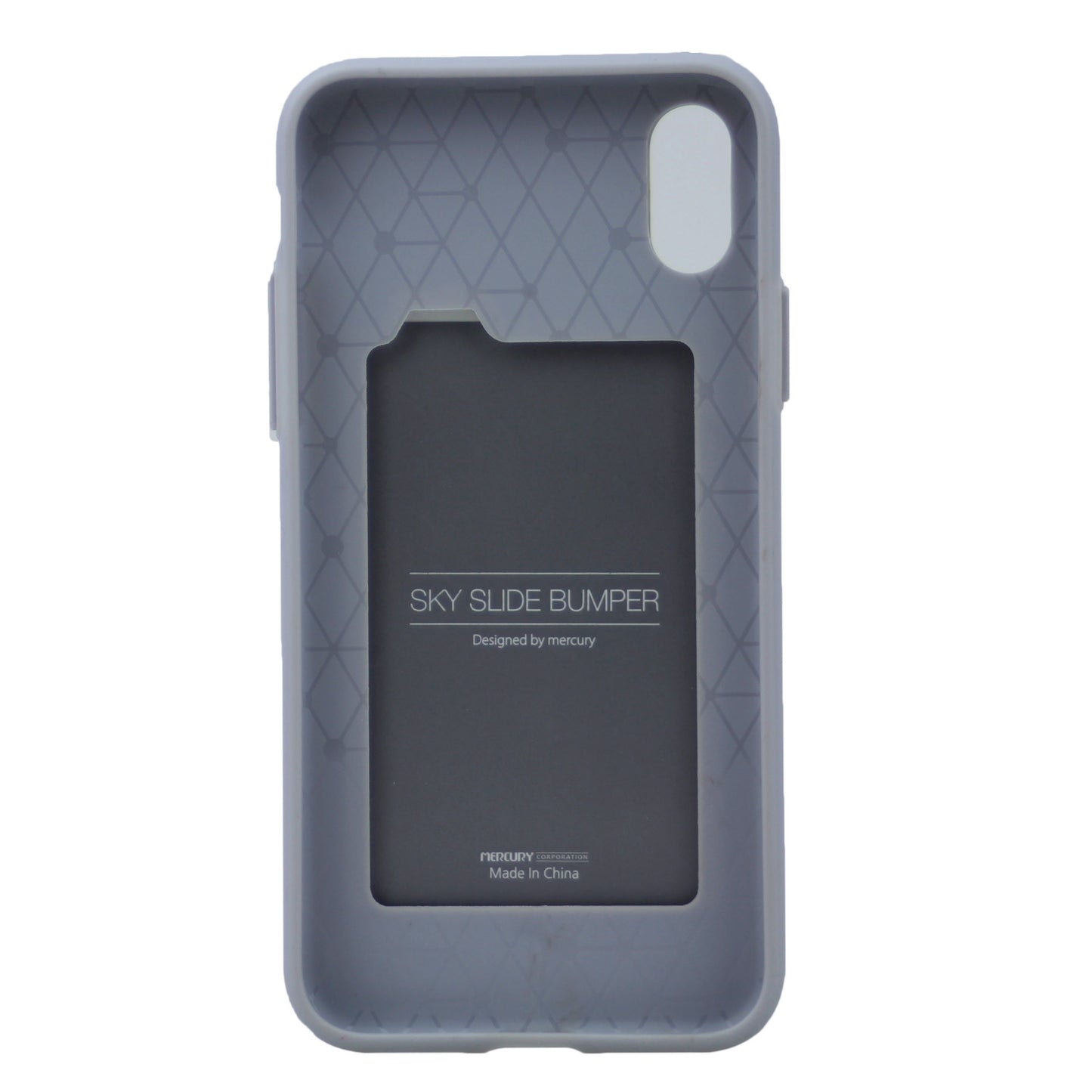 iPhone XS Max Case [Sliding Card Holder] GOOSPERY Protective Dual Layer Bumper [TPU+PC] Cover with Card Slot Wallet