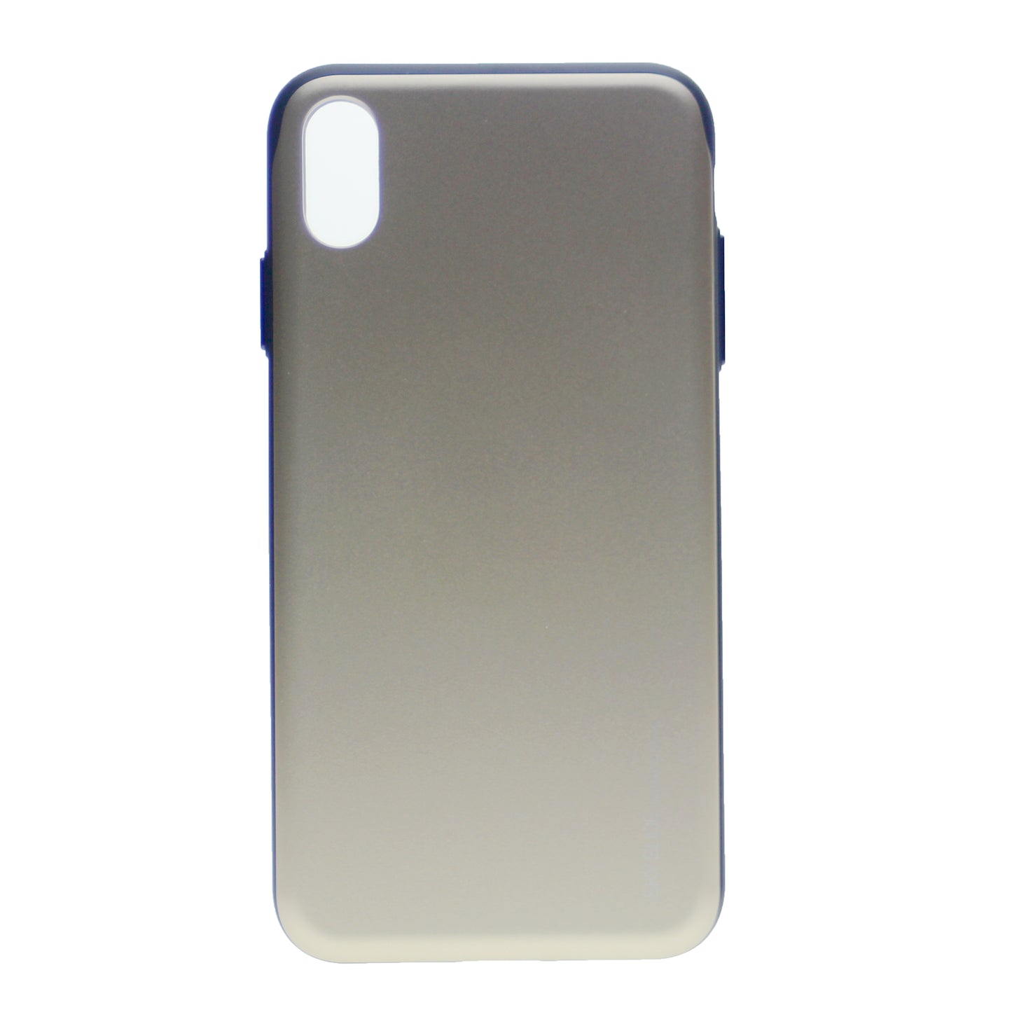 iPhone XS Max Case [Sliding Card Holder] GOOSPERY Protective Dual Layer Bumper [TPU+PC] Cover with Card Slot Wallet