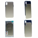 iPhone XS Max Case [Sliding Card Holder] GOOSPERY Protective Dual Layer Bumper [TPU+PC] Cover with Card Slot Wallet